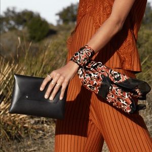 NWT Tribe Alive Leather Clutch